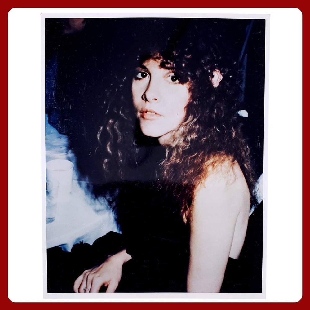 Stevie Nicks Fleetwood Mac Headshot S&M Rock Photograph Portrait 8x10 Glossy 17G